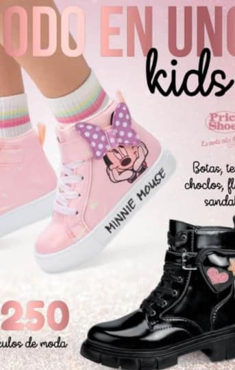 Price Shoes kids Todo en Uno 2022