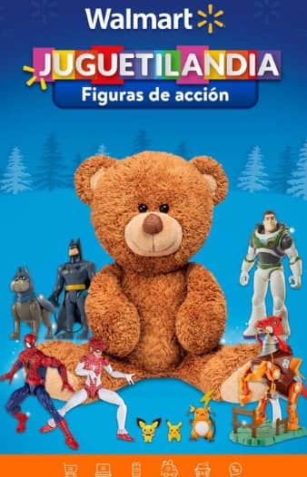 Catalogo Walmart juguetilandia Figuras de Accion 2022