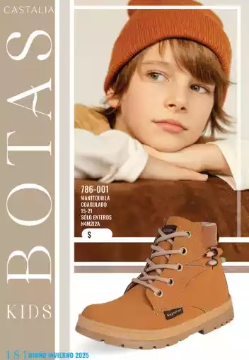 Catalogo Zapatos Niña Castalia Zapatos Niño 2025