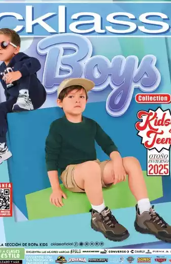Catálogo Niños Ropa Cklass Otoño invierno 2025