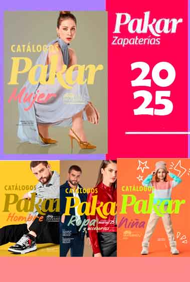 【Nuevos 】PAKAR Catálogos 2025 Otoño-Invierno