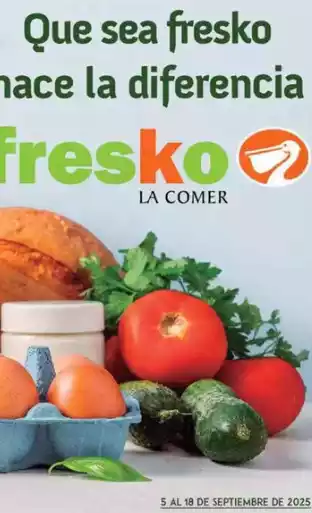Catálogo FRESKO Nuevo >> Septiembre 2025 Rebajas