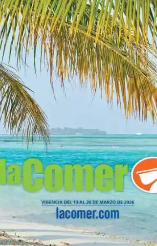 LA COMER Folleto 3x2 Promociones Marzo 2026
