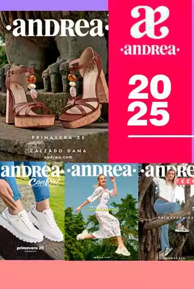 Catálogos ANDREA 2025 Primavera 【México】