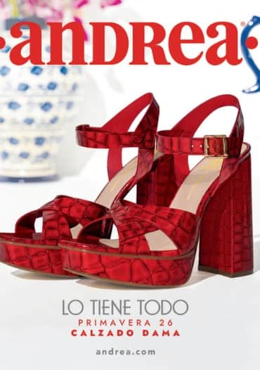Catalogo Calzado Andrea primavera 2026 Damas México
