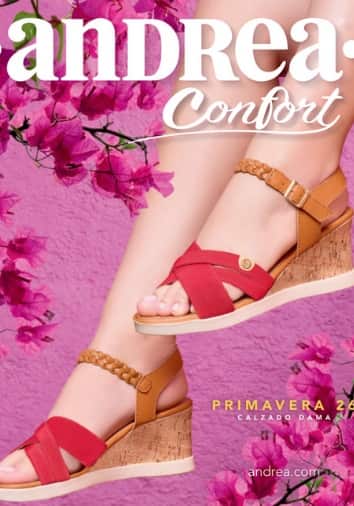 Catalogo calzado Andrea Confort Primavera 2026